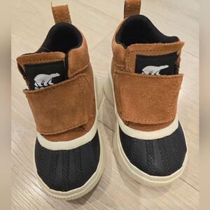 Sorel Toddler Boots | Size 9 | Brown & Black | Excellent Condition
